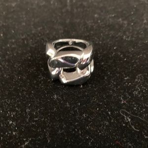 Michael Kors Chain Link Ring/Silver/Size 6/MKJ1150/From Fall 2011 Collection
